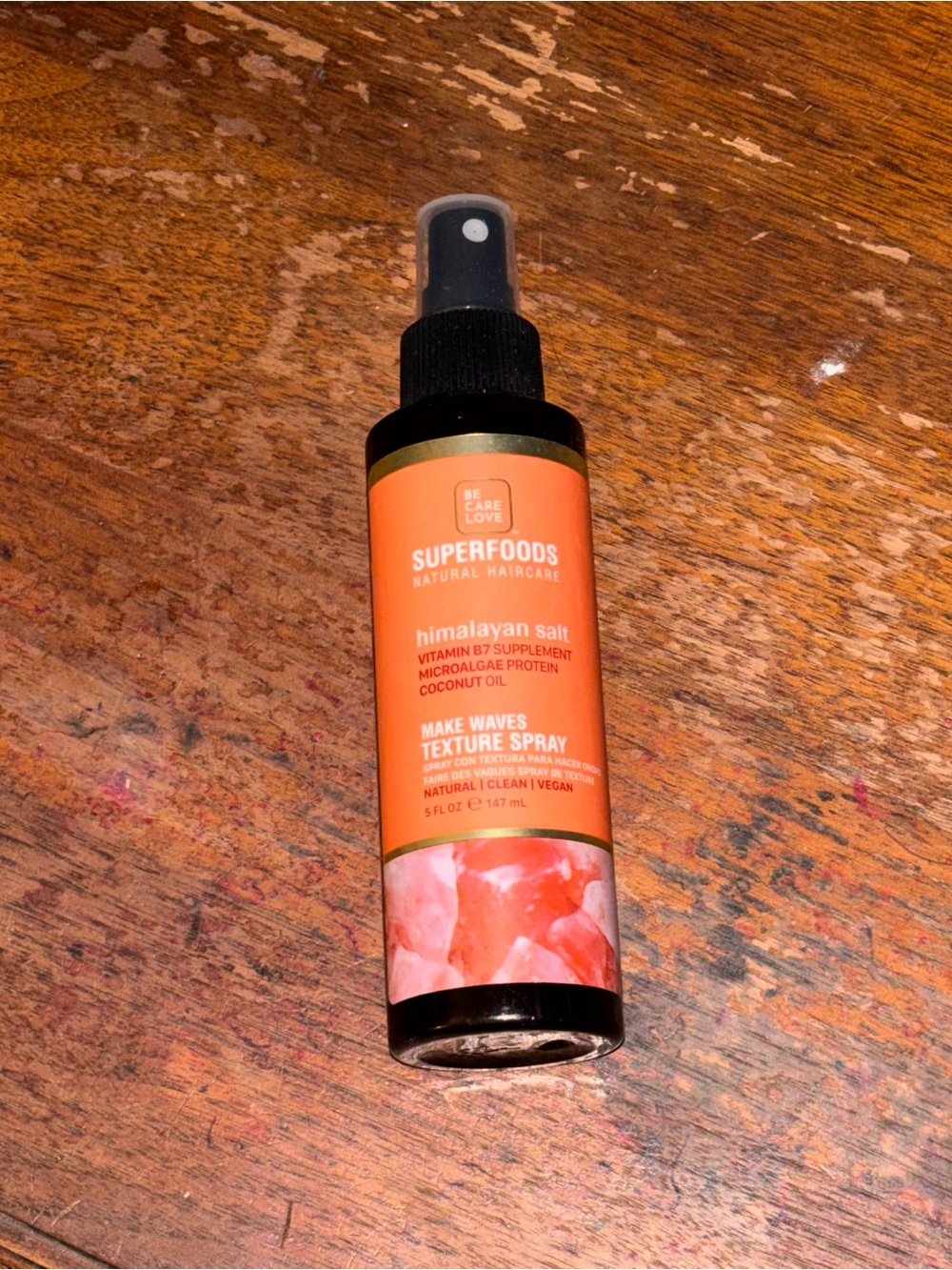 “Be Careful Love” Superfoods Make Waves Texture Spray - Himalayan Salt